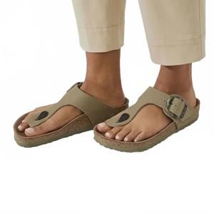 NEW BIRKENSTOCK gizeh in khaki